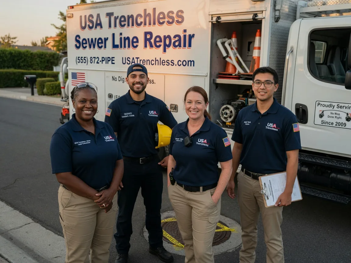 Sewer Line Repair company in Hunter, OK